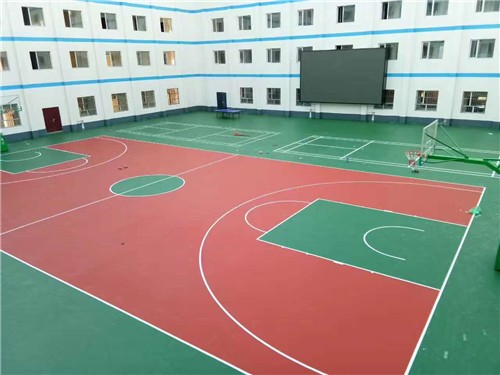 橡膠跑道案例沈陽(yáng)某部隊(duì)球場(chǎng)