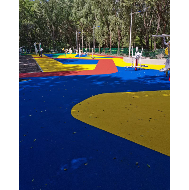 兒童游樂(lè)場(chǎng)塑膠地板實(shí)景圖1